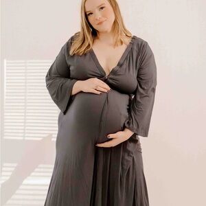 Lila Labor and Delivery Maternity Nightgown
